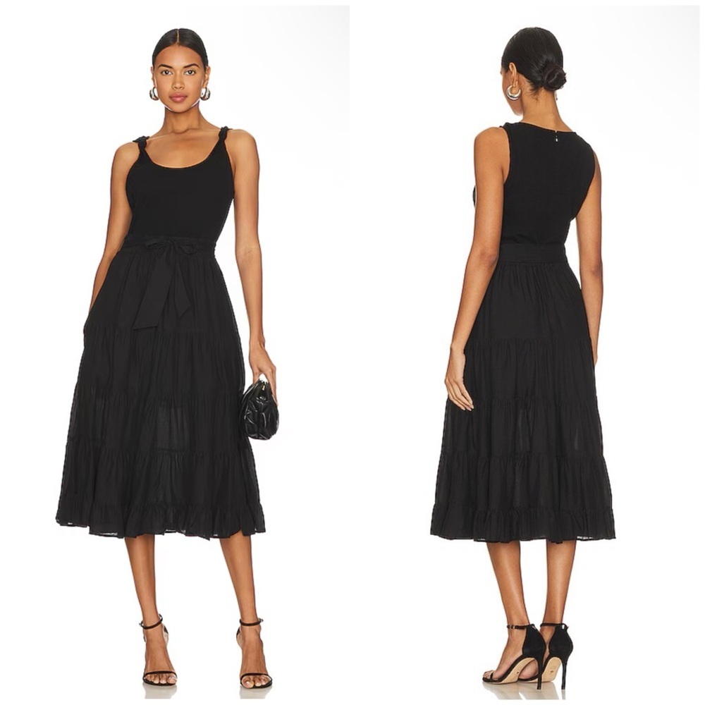 PAIGE Samosa Dress in Black Size 2